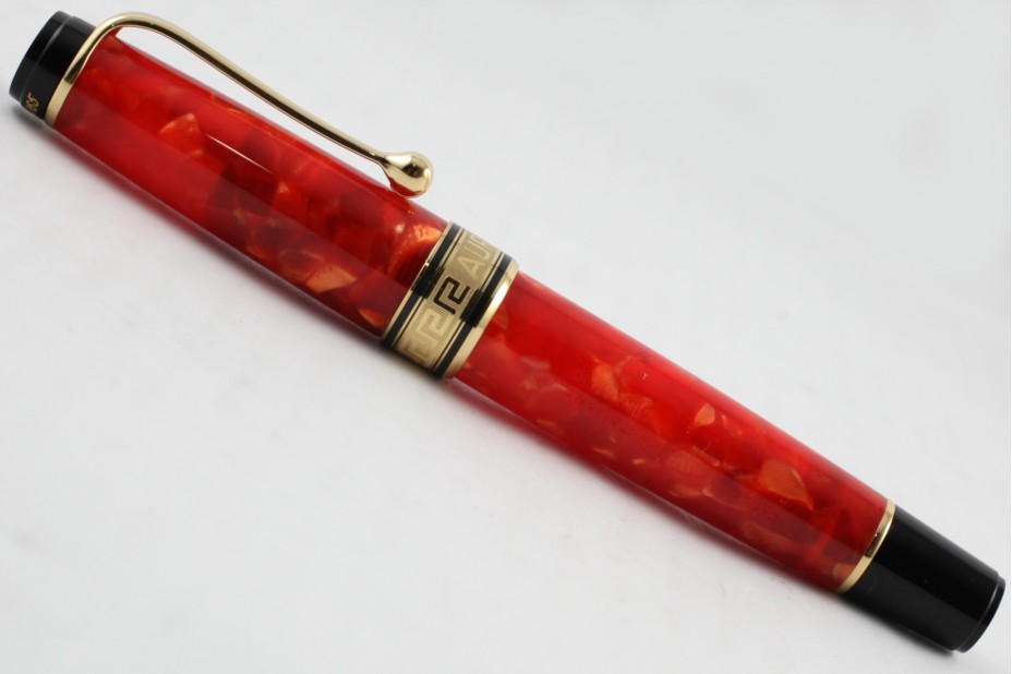 Aurora Limited Edition Optima 365 Coral Red Fountain Pen