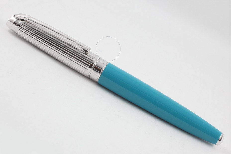 Caran D`Ache Leman Bicolor Turquoise Roller Ball Pen