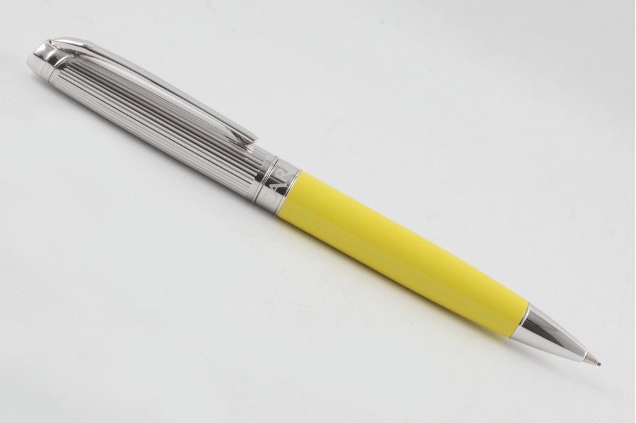 Caran D`Ache Leman Bicolor Yellow Silver Mechanical Pencil
