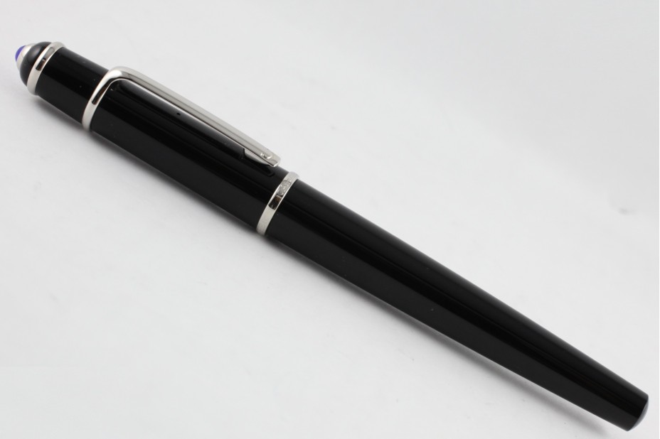 Cartier Diabolo ST180011 black Composite Platinum Finish Roller Ball Pen