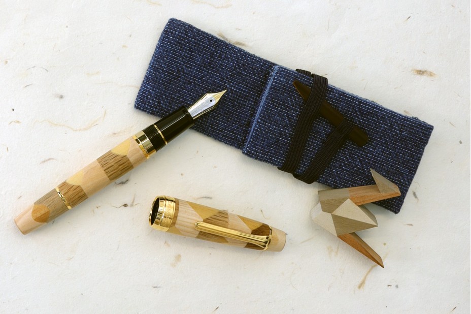 Coming Soon! Sailor Limited Edition 115th Anniversary Commemorative Hiroshima Yosegi Zaiku Fountain Pen
