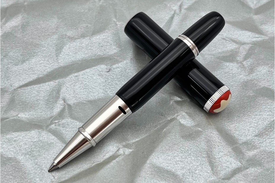 Montblanc MB127852 Special Edition Heritage Rouge et Noir Baby Black Rollerball Pen