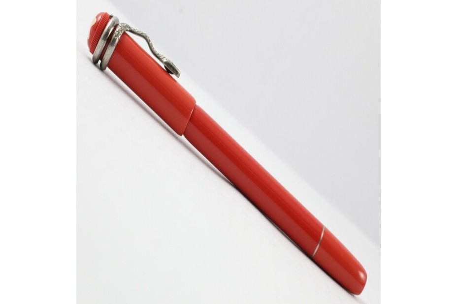Montblanc MB.114726 Special Edition Herritage Collection Rouge et Noir Coral RollerBall Pen