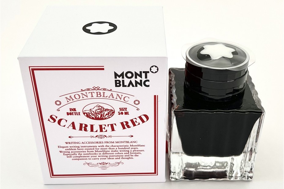 Montblanc MB128079 Writers Edition Sir Arthur Conan Doyle Red Ink Bottle 50 ml