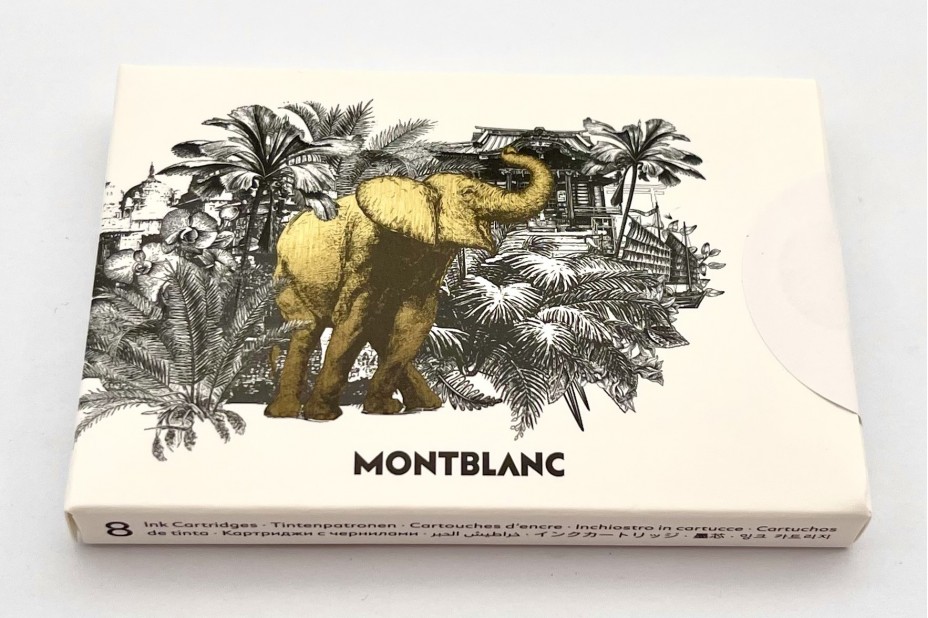 Montblanc MB130291 Ink Cartridge Around the World in 80 days Brown