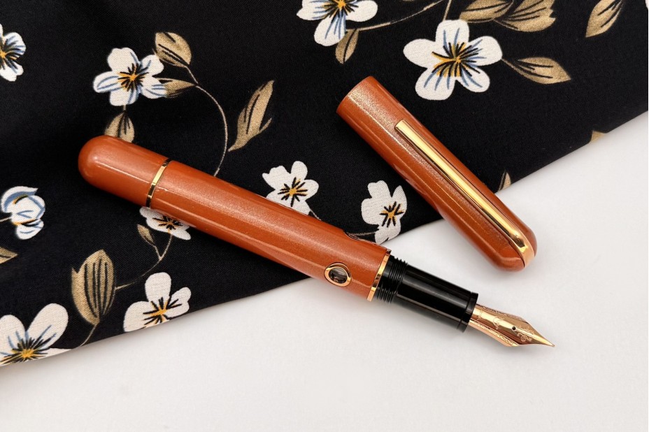 Nahvalur 365 Anniversary Roiro Nautilus Copper Fountain Pen
