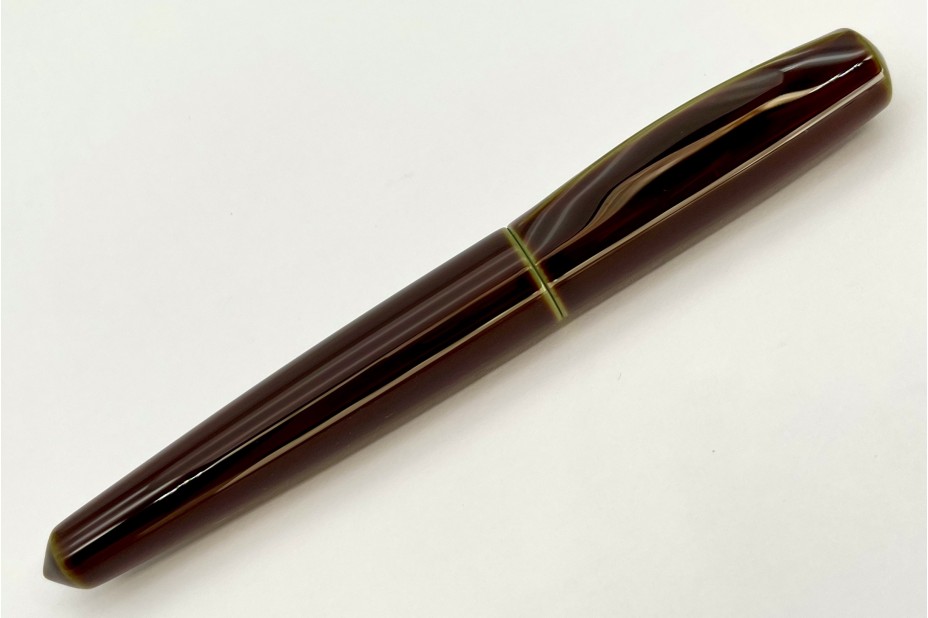 Nakaya Dorsal Fin Version 1 Heki-Tamenuri Maki-e Koi Fountain Pen