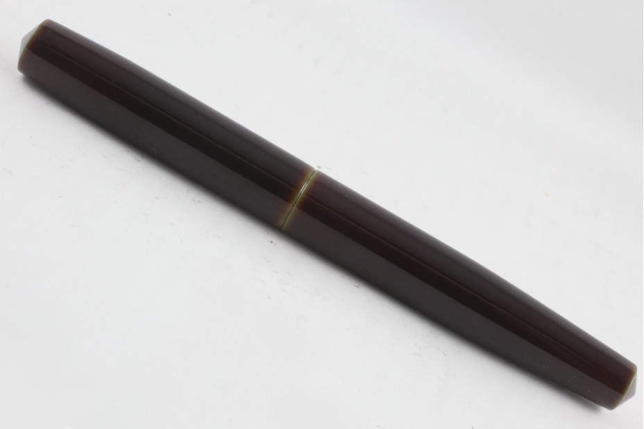 Nakaya Piccolo Long Cigar Heki Tamenuri Fountain Pen