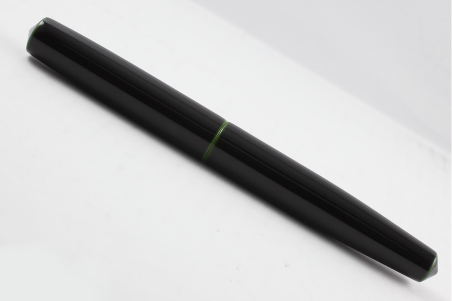 Nakaya Piccolo Long Cigar Midori Tamenuri Fountain Pen