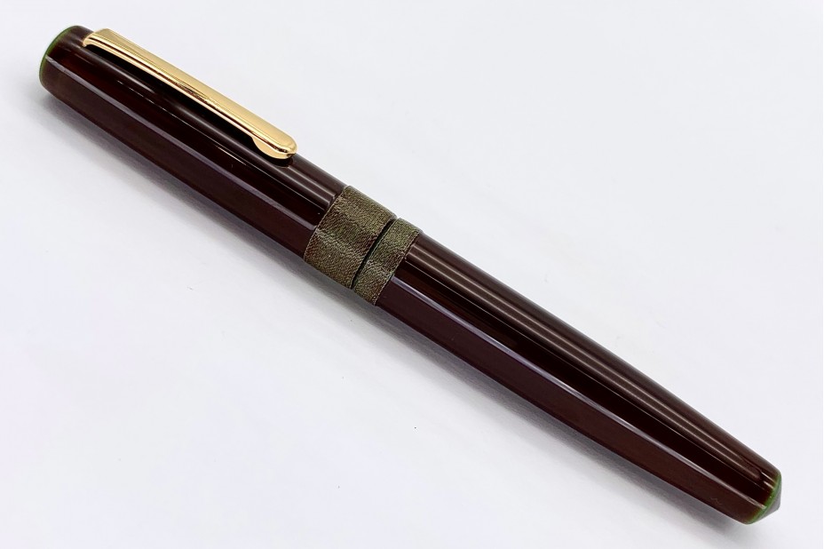 Nakaya Piccolo Long Writer Heki-Tamenuri String-Rolled Model Fountain Pen