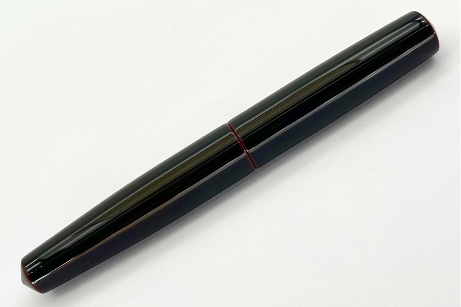 Nakaya Piccolo Cigar Kuro-Tamenuri with 6 Paws Fountain Pen