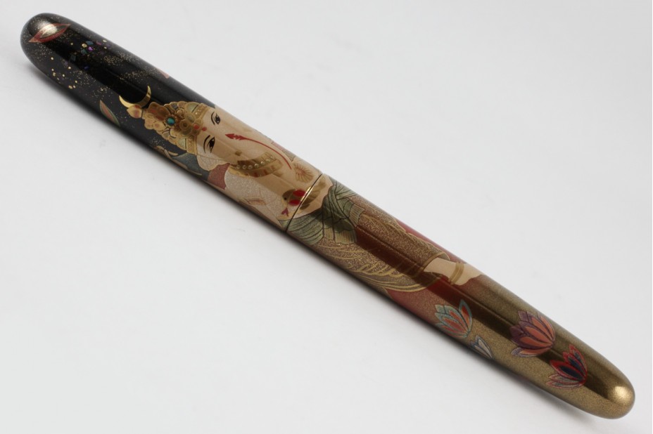 Nakaya Portable Cigar Maki-e Ganesh Fountain Pen