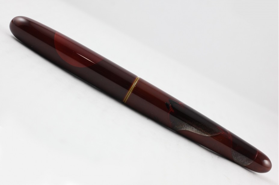 Nakaya Portable Cigar Tame Sukashi A Fox with the Harvest Moon Fountain Pen
