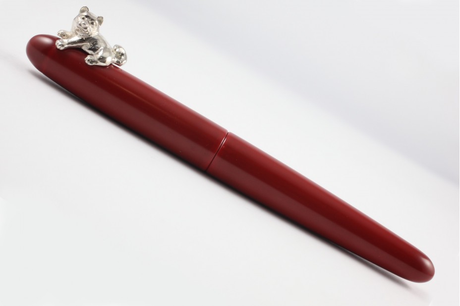 Nakaya Portable Writer Shu Nurihanashi  Fountain Pen with Dog Stopper