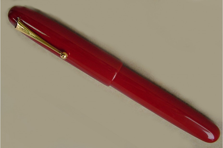 Namiki Emperor Size Urushi Red Fountain Pen