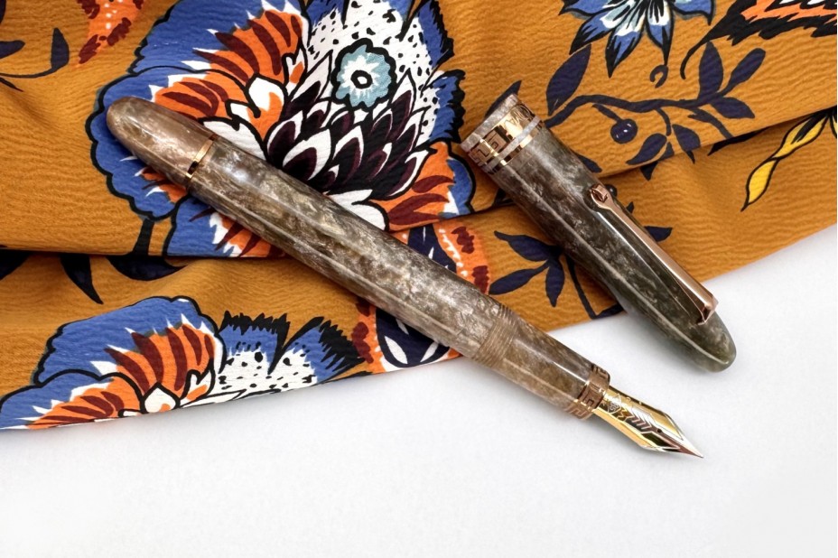 Omas Limited Edition Ogiva Cocktail Series Espresso Martini Brown Trim Fountain Pen