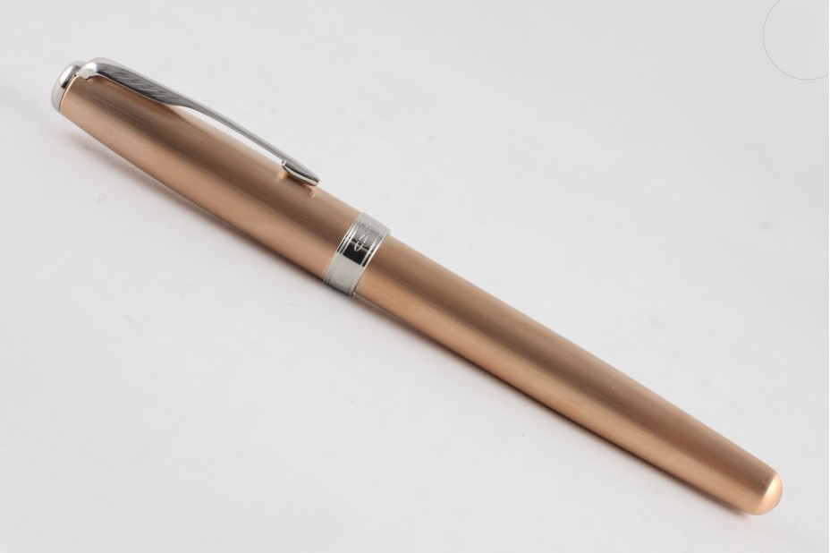 Parker Sonnet II Pink Gold Chrome Trim 5th Technology Pen
