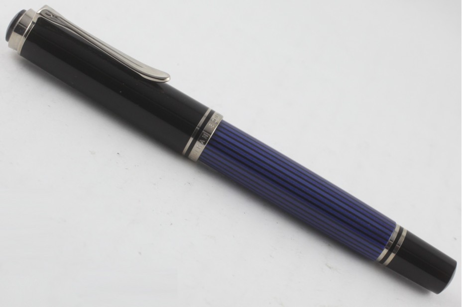 Pelikan Souveran R405 Blue and Black Roller Ball Pen