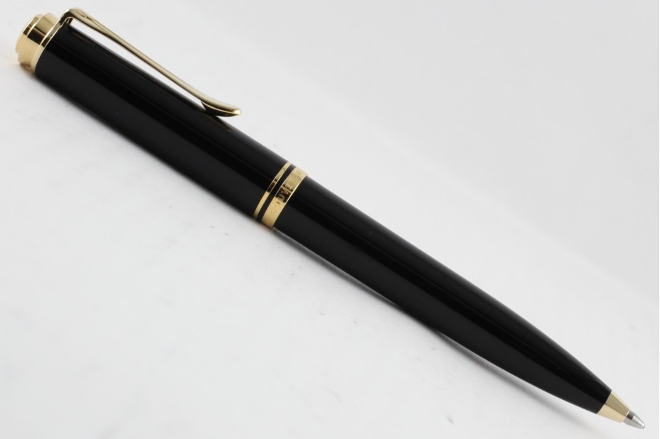 Pelikan Souveran K600 Black Ball Pen (New Logo)