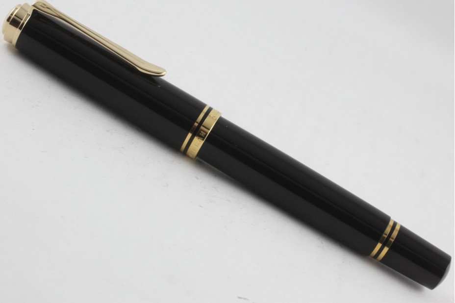 Pelikan Souveran M600 Black GT Fountain Pen ( New Logo )