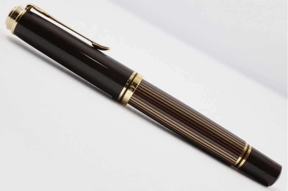 Pelikan Souveran M800 Brown Black Fountain Pen