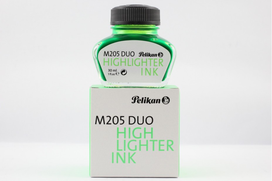 Pelikan M205 Duo HighLighter Shiny Green Ink (30ml)