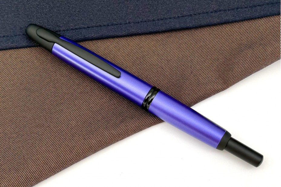 Pilot Capless Stainless Matte Purple Limited Edition Fountain Pen