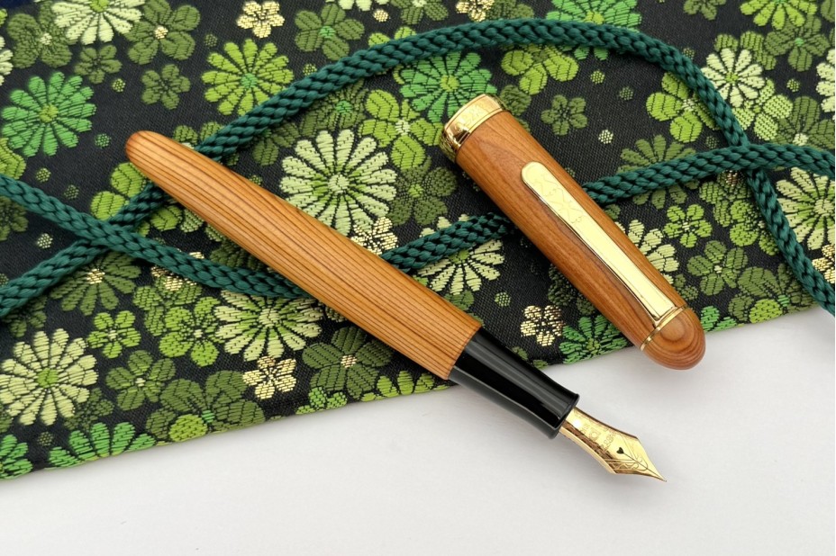Platinum 3776 Japanese Yakusugi Cedar Fountain Pen