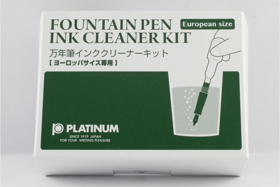 Platinum Fountain Pen Ink Cleaner Kit for European Size