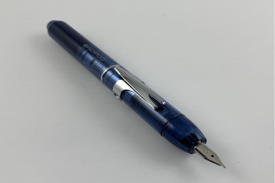 Platinum Curidas Abyss Blue Retractable Fountain Pen