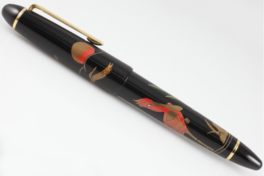 Sailor Limited Edition Endangered Species Maki-e Roseate SpoonBill Fountain Pen