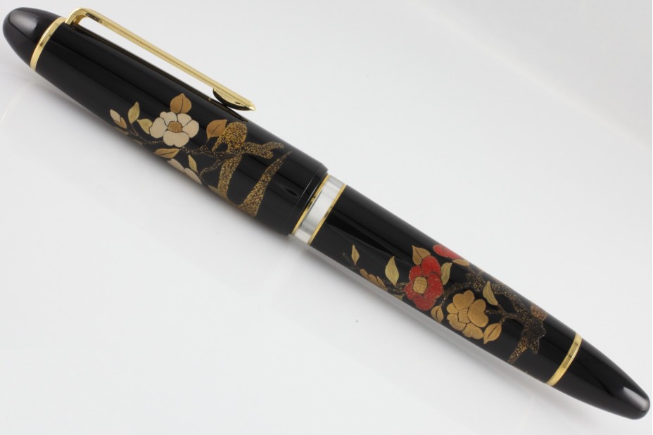 Sailor Limited Edition 1911 Realo Hana Maki-e Tsubaki Fountain Pen (Piston Filled Mechanism)