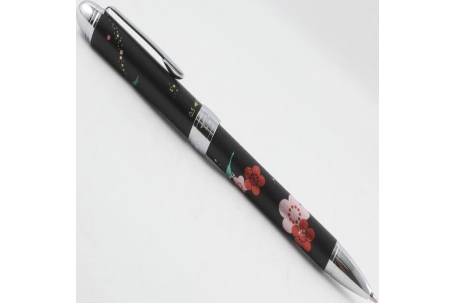 Sailor Yubi Uguisu (Japanese Bush Warbler) Black 2 Ball Pen + Mechanical Pencil