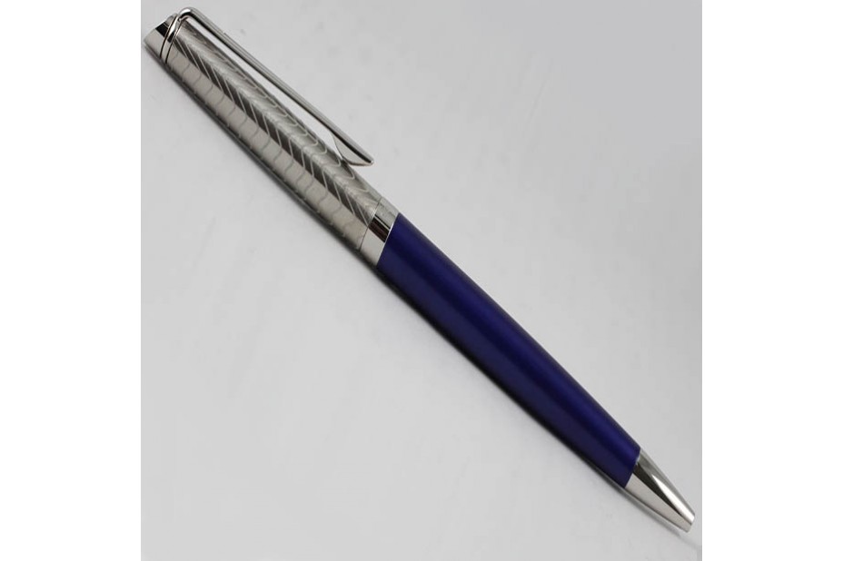 Waterman Hemisphere 18 Deluxe Blue Wave Ballpoint Pen