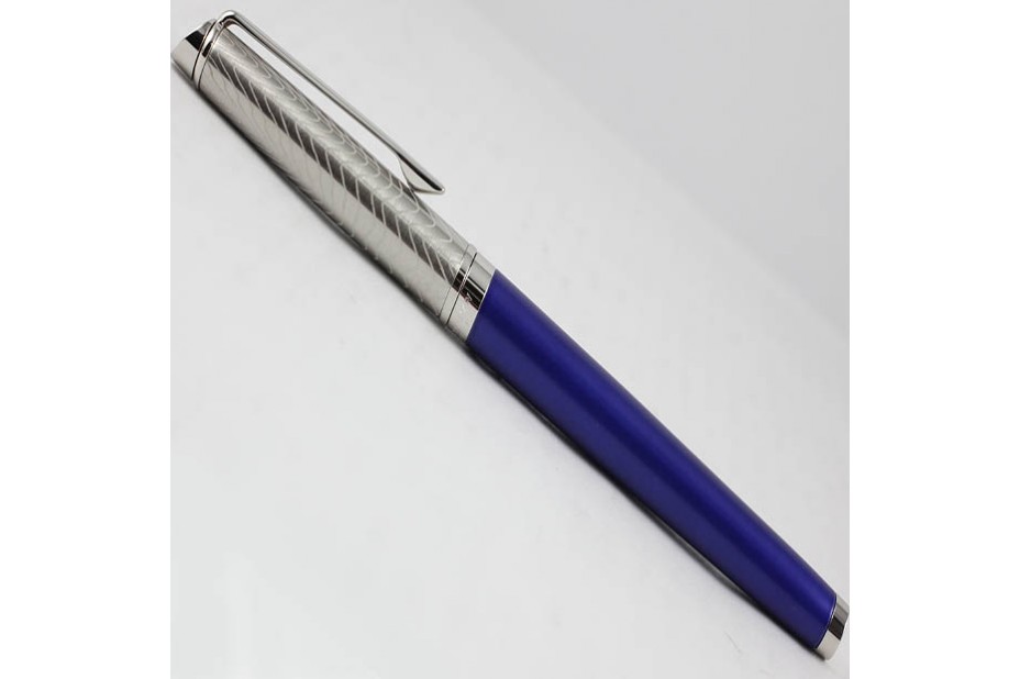 Waterman Hemisphere 18 Deluxe Blue Wave Rollerball Pen